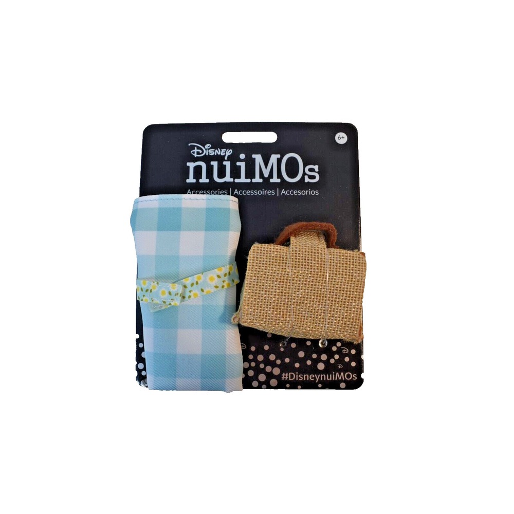 Disney NuiMOs Fashion Collection Blue Checkered Dress Brown Purse Outfit Costume
